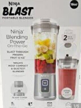 (Ew)Portable Blender Ninja Blast 18oz